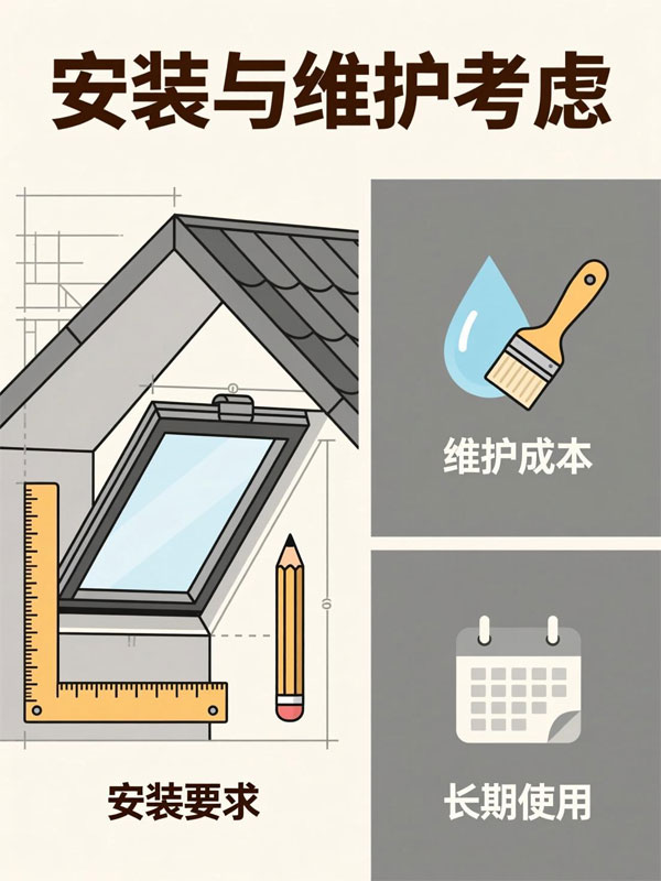 安徽旧房阁楼天窗安装与维护